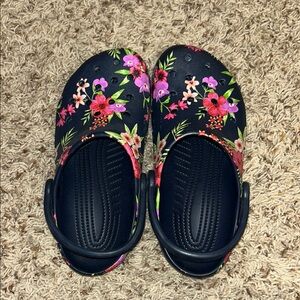 Floral Crocs